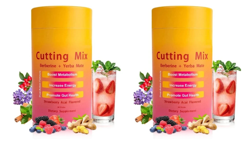 Berberine Yerba Mate Drink Mix for Metabolism and Energy Support
