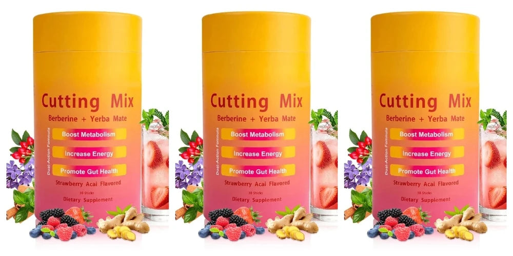 Berberine Yerba Mate Drink Mix for Metabolism and Energy Support