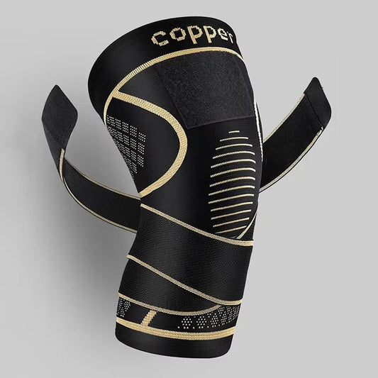 Copper Knee Brace with Strap